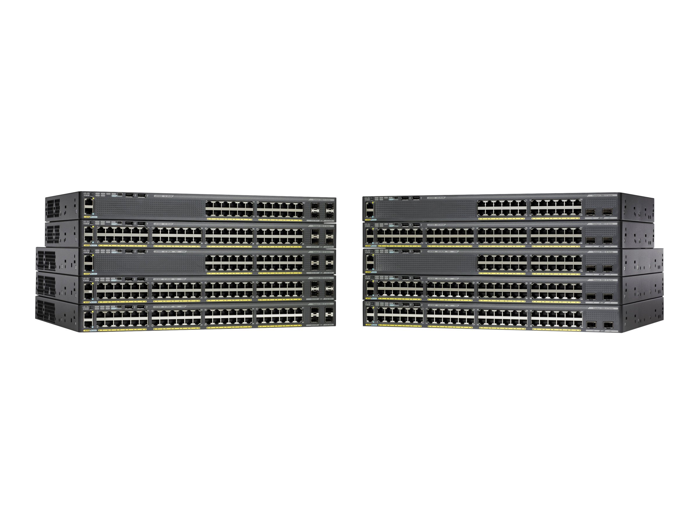 Cisco ONE Catalyst 2960X-48LPS-L - Switch - managed - 48 x 10/100/1000 (PoE+)