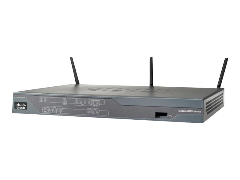 Cisco 881 Ethernet Security - Router - 4-Port-Switch
