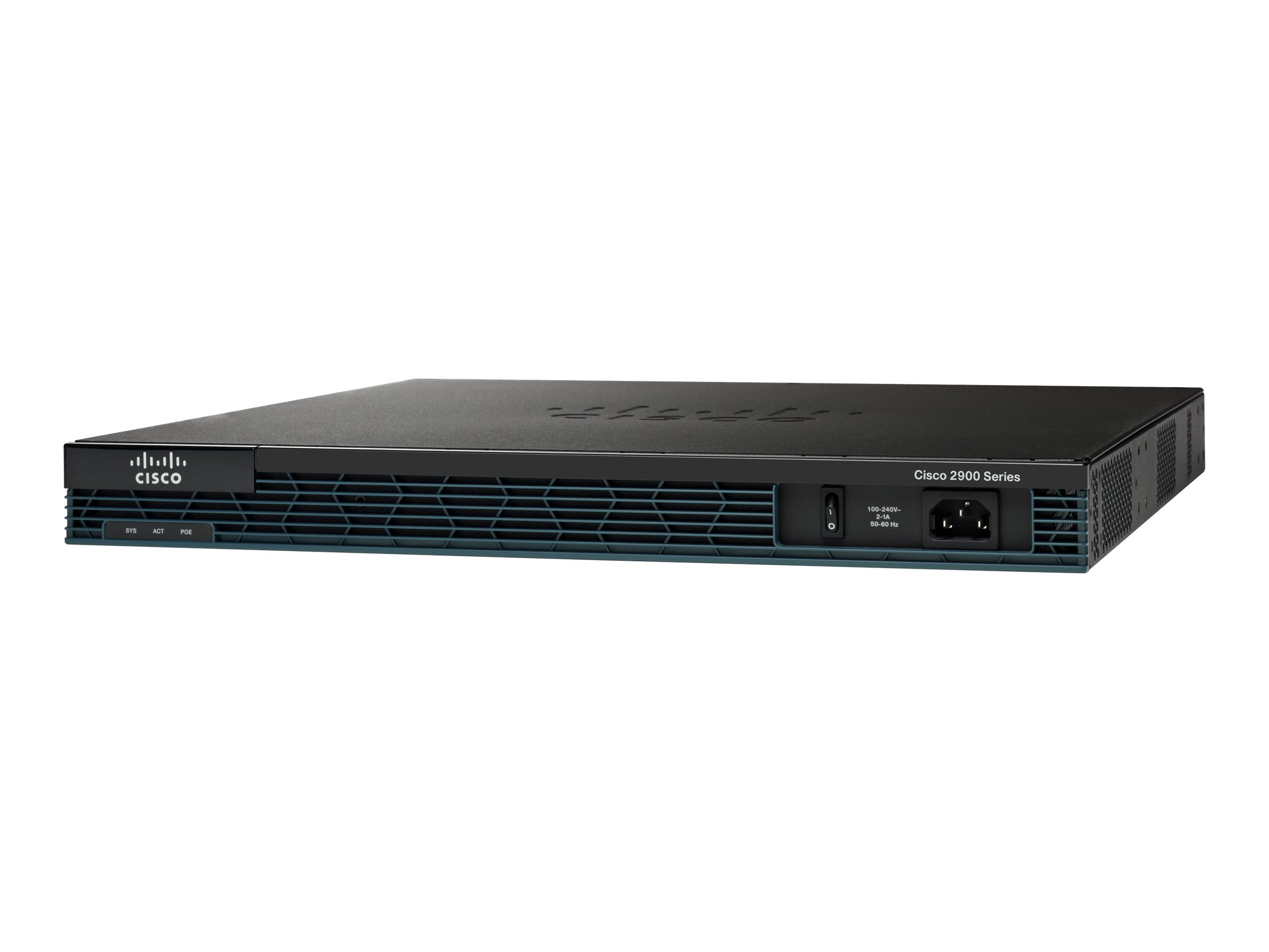 Cisco 2901 - Router - GigE - WAN-Ports: 2 - an