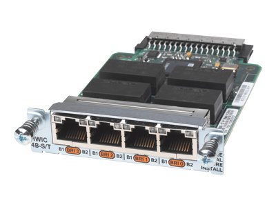Cisco High-Speed 4-Port ISDN BRI S/T - Sprach- / Faxmodul