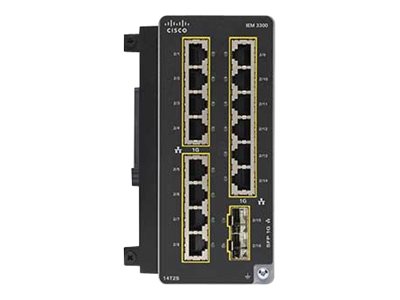 Cisco Catalyst IE3300 Rugged Series - Erweiterungsmodul - Gigabit Ethernet x 14 + SFP (mini-GBIC)