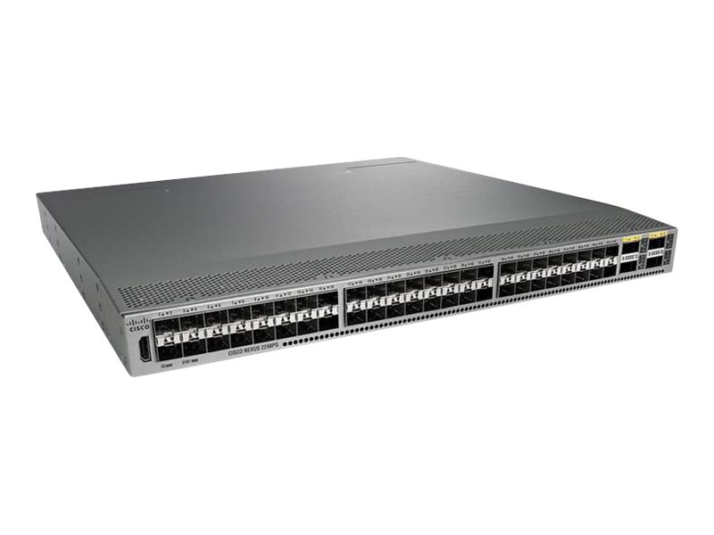 Cisco Nexus 2248PQ 10GE Fabric Extender - Erweiterungsmodul - 10 GigE, FCoE - 48 Anschlüsse + 4 x QSFP+ (Uplink)