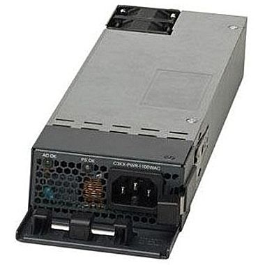 Cisco Netzteil (Plug-In-Modul) - Wechselstrom 100-240 V - 640 Watt - FRU - für Catalyst 2960XR-24PD-I, 2960XR-24PS-I, 2960XR-48LPD-I, 2960XR-48LPS-I (640 Watt)
