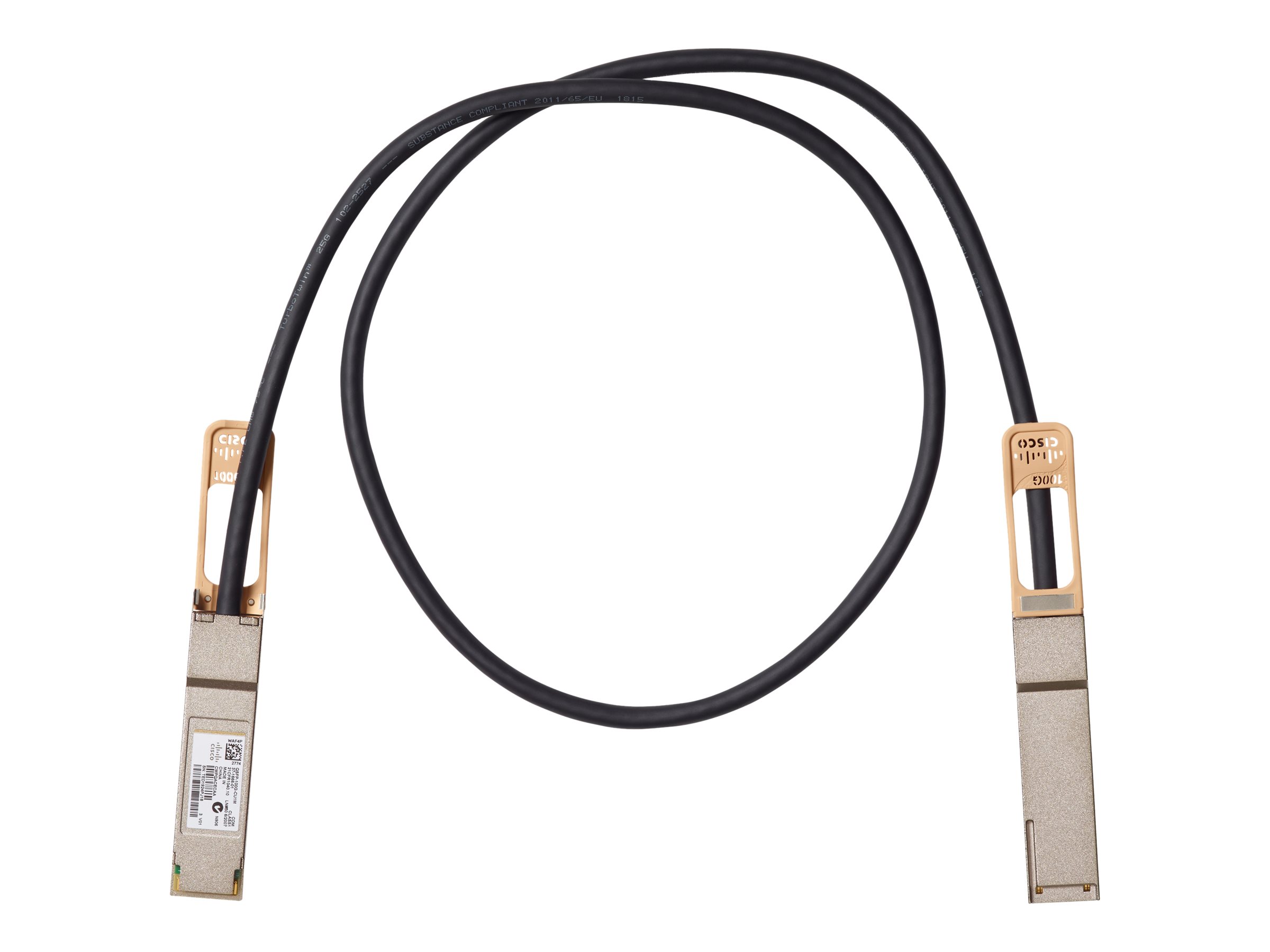 Cisco Copper Cable - 100GBase-CR4 Kabel zum direkten Anbringen