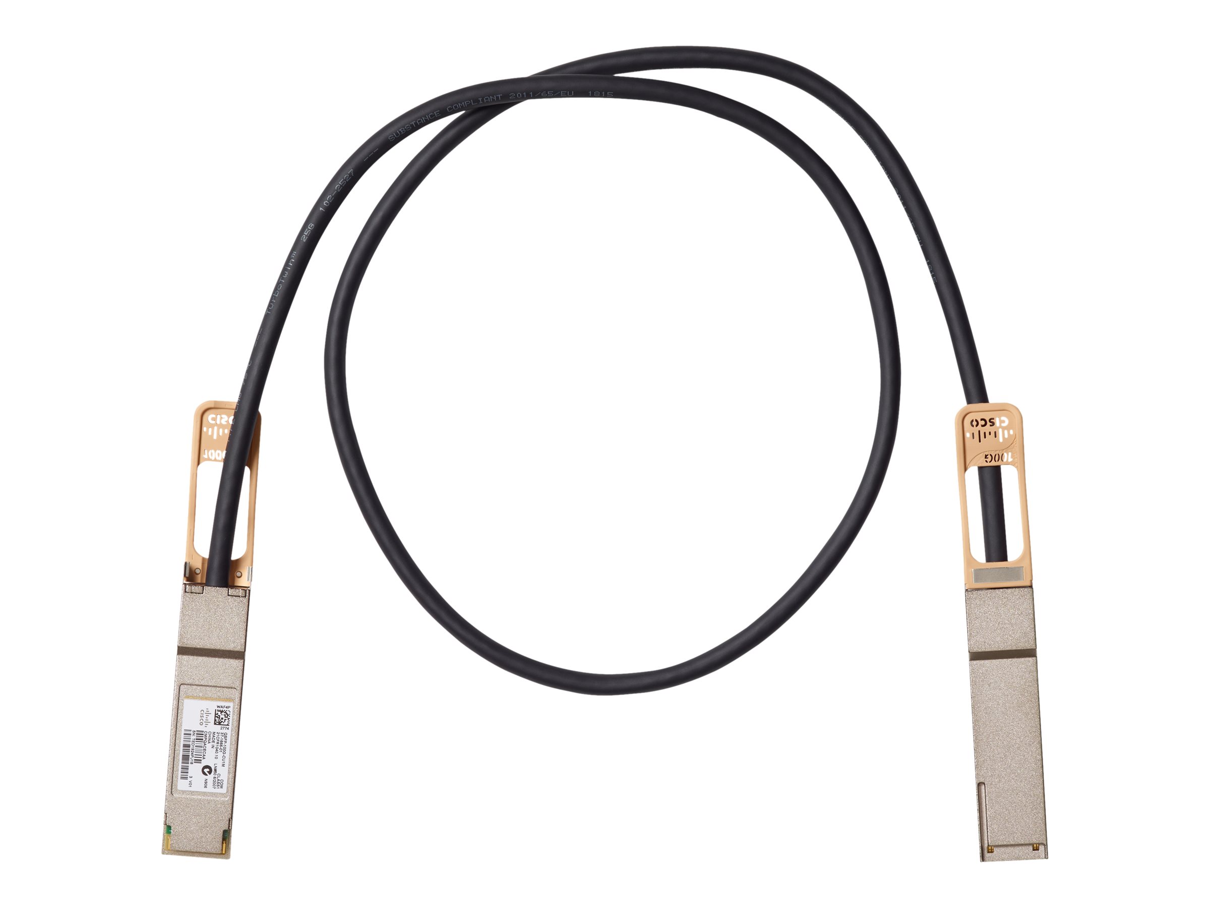 Cisco Copper Cable - 100GBase Direktanschlusskabel - QSFP (M)
