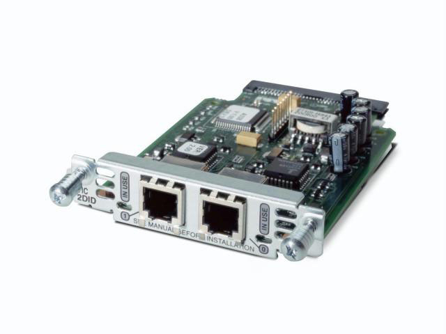 Cisco 2-Port FXS Enhanced and DID Voice/Fax Interface Card