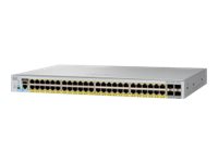 Cisco Catalyst 2960L-48TS-LL - Switch - managed - 48 x 10/100/1000 + 4 x Gigabit SFP (Uplink)