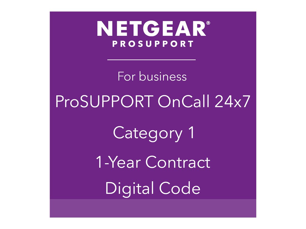 Netgear ProSupport OnCall 24x7 Category 1 - Technischer Support