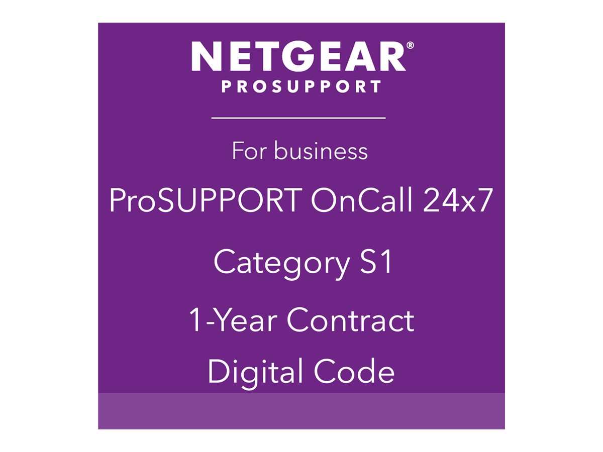 Netgear ProSupport OnCall 24x7 Category S1 - Technischer Support