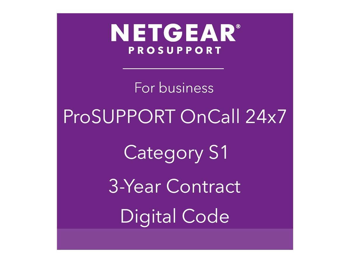 Netgear ProSupport OnCall 24x7 Category S1 - Technischer Support