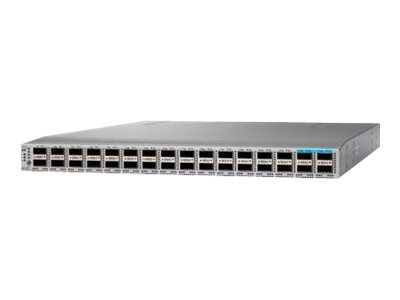 Cisco Nexus 93180LC-EX - PID Bundle - Switch - L3 - 24 x 40/50 Gigabit QSFP+ + 6 x 40 Gigabit / 100 Gigabit QSFP28 - an Rack montierbar - mit 1 x QSFP-100G-PSM4 Optic (N9K-PICK-PSM4) 