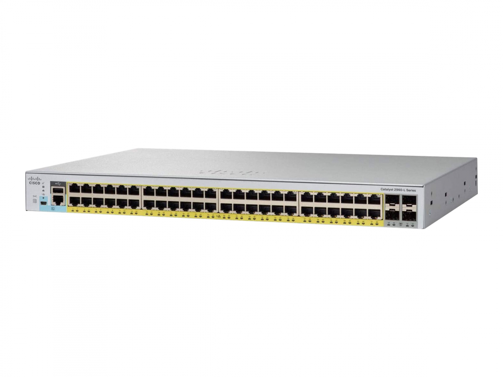 Cisco WS-C2960L-SM-48TS Switch 