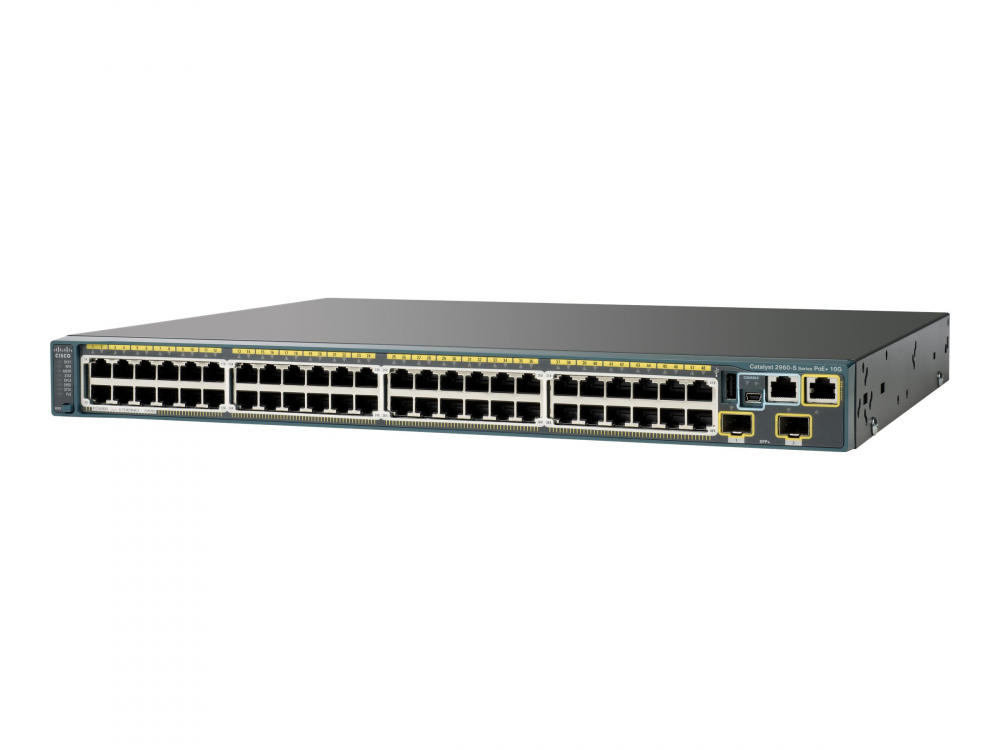 Cisco WS-C2960S-48FPD-L Switch 