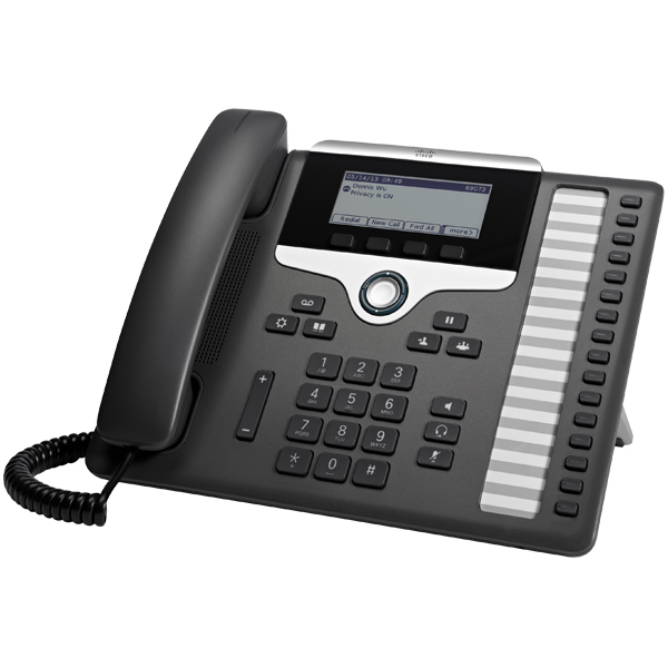 Power Supply Not Included Charcoal Certified Refurbished Cisco IP Phone 8851 with Multiplatform Firmware 